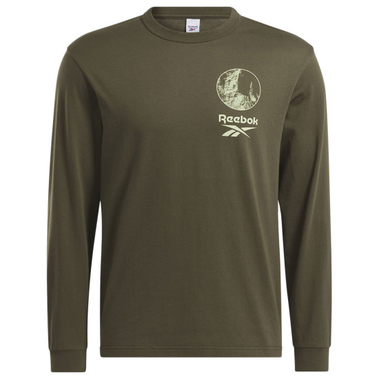 Reebok Ανδρική μακρυμάνικη μπλούζα CL Adventure LS Tee